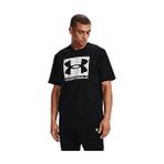 Under Armour Erkek Renkli Camo Boxed Logo Ss Tişört Günlük Kullanım İçin Rahat Kesim 1361673-001