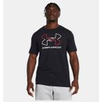 Under Armour Erkek T-Shirt Ua Gl Foundation Update Ss Siyah Rahat Kesim ve Şık Tasarım