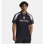 Under Armour Erkek Ua 96 Terrace Jersey Kısa Kollu T-Shirt 6005124-001 - Siyah-001