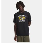 Under Armour Erkek Ua Armour Globe Kısa Kollu T-Shirt 6009261-001 - Siyah-001