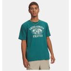 Under Armour Erkek Ua Armour Globe Kısa Kollu T-Shirt 6009261-338 - Yeşil-338