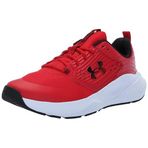 Under Armour Erkek UA Charged Commit TR 4 Koşu Ayakkabısı, Red/White/Black, 44.5 EU