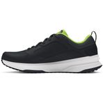 Under Armour Erkek UA Charged Edge Ayakkabı Black / Distant Gray / Morph Green 44 EU