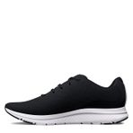 Under Armour Erkek UA Charged Impulse 3 Koşu Ayakkabısı, Black / Black / Metallic Silver, 41 EU