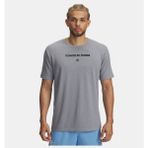 Under Armour Erkek Ua Curry Playable Tee T-Shirt 1390408-035 - Gri-035