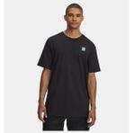 Under Armour Erkek Ua Curry Verbiage Tee T-Shirt 6007302-001 - Siyah-001