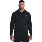 Under Armour Erkek Ua Essential polar tam fermuarlı kapüşonlu sweatshirt polar üst giyim