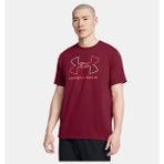 Under Armour Erkek Ua Gl Foundation Update Kısa Kollu Tişört 1382915-625 - Bordo-625