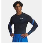 Under Armour Erkek Ua Heatgear Sub Crew Uzun Kollu T-Shirt 6007631-402 - Mavi-402