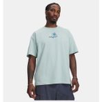 Under Armour Erkek Ua Heavyweight Fitness Expo Kısa Kollu T-Shirt 6009931-477 - Mavi -477