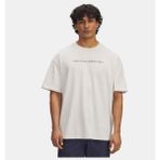 Under Armour Erkek Ua Heavyweight Running Shoe Oversize Kısa Kollu T-Shirt 6004897-110 - Beyaz-110