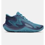 Under Armour Erkek Ua Jet '25 Basketbol Ayakkabısı 6001585-466 - Mavi -466