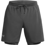 Under Armour Erkek Ua Launch 7İnch 2-İn-1 Şort 1382641-025, 1382641025, L