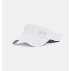 Under Armour Erkek UA Launch Vizör Şapka 1383479-100 - Standart - Beyaz-100