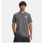 Under Armour Erkek Ua Mountain Photoreal Kısa Kollu T-Shirt 6011077-709 - Yeşil-709