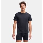 Under Armour Erkek Ua Performance Cotton Undershirt 2'li Paket T-Shirt 6007621-001 - Siyah-001