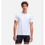 Under Armour Erkek Ua Performance Tech Mesh Undershirt 2'li Paket T-Shirt 6007625-100 - Beyaz-100