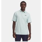 Under Armour Erkek Ua Playoff Jacquard Polo T-Shirt 1389846-477 - Mavi -477