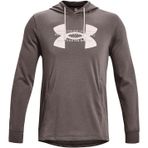 Under Armour Erkek UA Rival Terry Logo Hoodie Sweatshirt, Gri, S