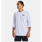Under Armour Erkek Ua Sportstyle Left Chest Uzun Kollu T-Shirt 1329585-100 - XS - Beyaz-100