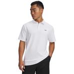 Under Armour Erkek UA T2G Pique Polo T-Shirt, Beyaz, M Beden