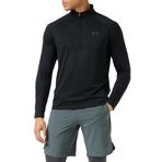 Under Armour Erkek UA Tech 2.0 1/2 Zip Sweatshirt Siyah (Siyah 001),XXL