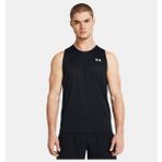 Under Armour Erkek UA Tech Atlet Nefes Alabilir Kumaş ile Günlük Kullanım İçin Rahat Kesim - XL - Siyah-001