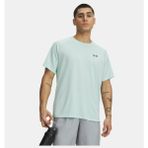 Under Armour Erkek Ua Tech Textured Kısa Kollu T-Shirt 1382796-703 - Yeşil