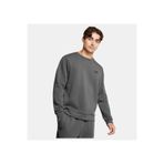 Under Armour Erkek UA Unstoppable Fleece Bisiklet Yaka Sweatshirt, Gri, 2XL