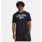 Under Armour Erkek Ua Wordmark Locker Tag Kısa Kollu T-Shirt 6012778-001 - Siyah-001