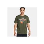 Under Armour Heavyweight Erkek Yeşil Basketbol T-shirt