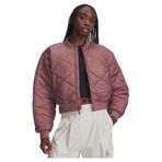 Under Armour Heritage Bomber Kadın Mont Maroon Mist / / Maroon Mist SM