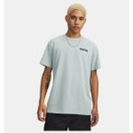 Under Armour Hw Armour Label Ss Erkek T-Shirt 1382831-477 - Mavi - 2XL