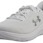 Under Armour Kadın Charged Pursuit 4 Spor Ayakkabı, Beyaz/Beyaz/Metalik Gümüş, 6