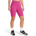 Under Armour Kadın Hareketli Bisiklet Şortları Şort, (686) Astro Pembe / / Siyah, XS EU