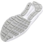 Under Armour Kadın Koşu Ayakkabısı UA W Charged Surge 4 White/Distant Gray/Metallic Silver 38,5