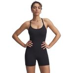Under Armour Kadın Motion Şort Bodysuit, (001) Siyah / / Jet Grisi, M