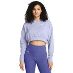 Under Armour Kadın Sweatshirt UA Rival Terry OS Crop Crw Celeste - White MD