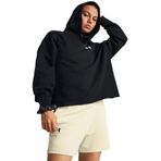 Under Armour Kadın Sweatshirt UA Rival Terry OS Hoodie Black - White MD