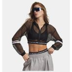Under Armour Kadın Ua Heatgear Mesh Fermuarlı Ceket 6012295-008 - Siyah