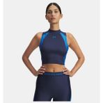 Under Armour Kadın Ua Heatgear Rib Atlet 6003985-403 - XL - Mavi-403