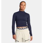 Under Armour Kadın Ua Meridian Uzun Kollu Mock Tişört 1380773-410 - Lacivert-410