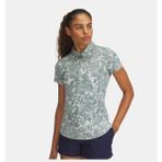 Under Armour Kadın Ua Playoff 3.0 Baskılı Polo T-Shirt 1387148-348 - Yeşil-348