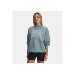 Under Armour Kadın UA Rival Fleece Oversize Varsity Crew Sweatshirt 6007880-323