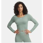 Under Armour Kadın Ua Vanish Dikişsiz Uzun Kollu T-Shirt 1379150-348 - Yeşil-348