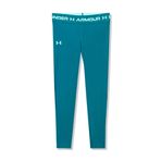 Under Armour Kız Çocuk HeatGear Tam Boy Tayt, (449) Hydro Teal / / Radyal Turkuaz, XL