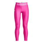 Under Armour Kız Çocuk HeatGear Tam Boy Tayt, (652) Asi Pembe / / Beyaz, XL
