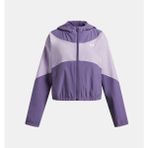 Under Armour Kız Çocuk Kapüşonlu Ua Rival Woven Ceket Hafif Dayanıklı Esnek Kumaş 6004181-520 - Mor