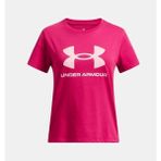 Under Armour Kız Çocuk Ua Big Logo T-Shirt 1389756-681 - 8 Yaş