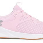 Under Armour Kız Ua W Charged Aurora 2 Cross Trainer, Prime Pembe Beyaz Metalik Gümüş, 37 EU
